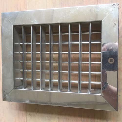 不銹鋼雙層百葉風口